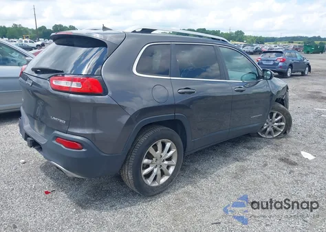 2016 Jeep Cherokee Limited z USA, uszkodzony, nr VIN 1C4PJMDS7GW131643